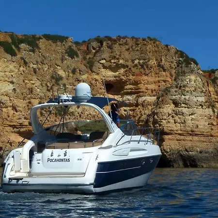 Pocahontas Luxury Motor Yacht In Lagos, Portugal Bådhotel Lagos